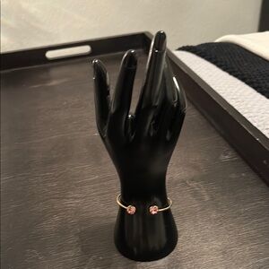 Gold and Pink Delicate Bracelet